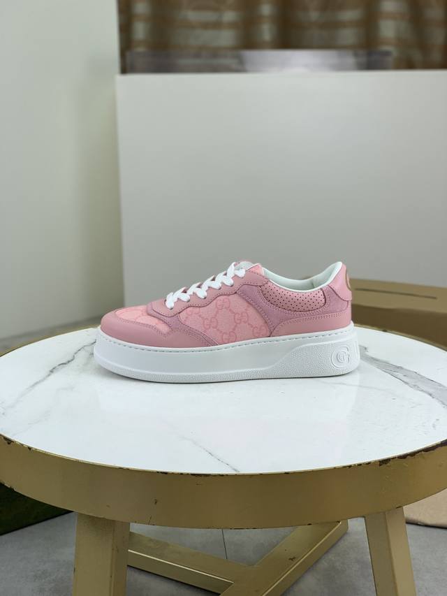 Factory P Price P Real Price Gucci High Version New Series Couple Biscuit Shoes