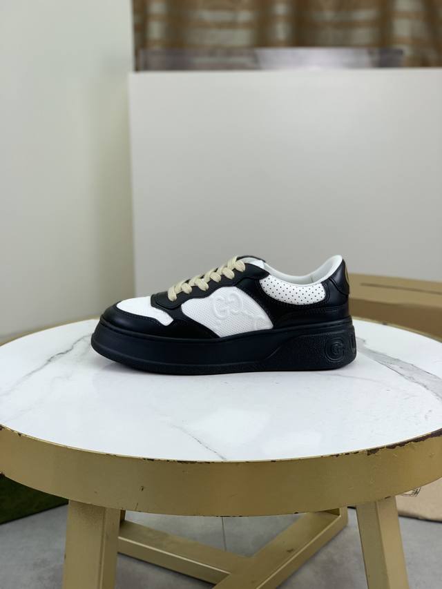 Factory P Price P Real Price Gucci High Version New Series Couple Biscuit Shoes
