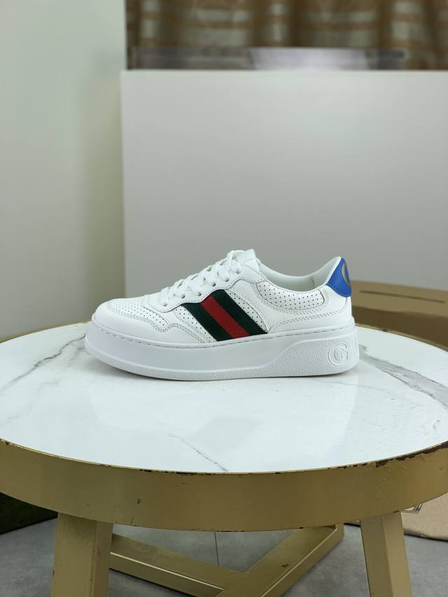 Factory P Price P Real Price Gucci High Version New Series Couple Biscuit Shoes