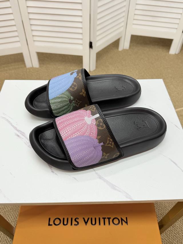Real Price Lv-Louis Vuitton 2025 Spring And Summer New Slippers Are Both Fashion