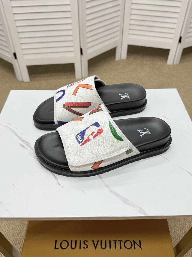 Real Price Lv-Louis Vuitton 2025 Spring And Summer New Slippers Are Both Fashion