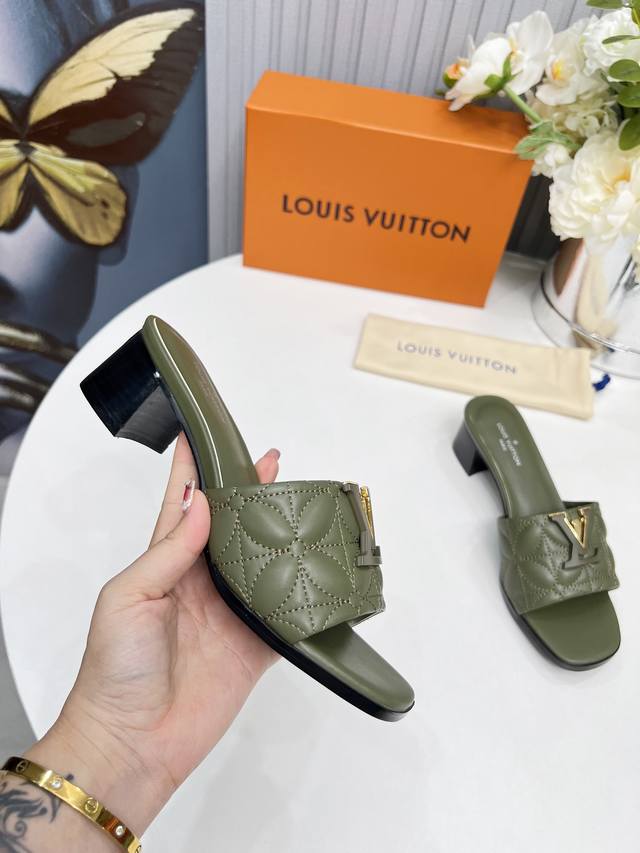 Leather Sole +40 Louis Vuitton2025 Louis Vuitton Summer New Slippers Original Mo