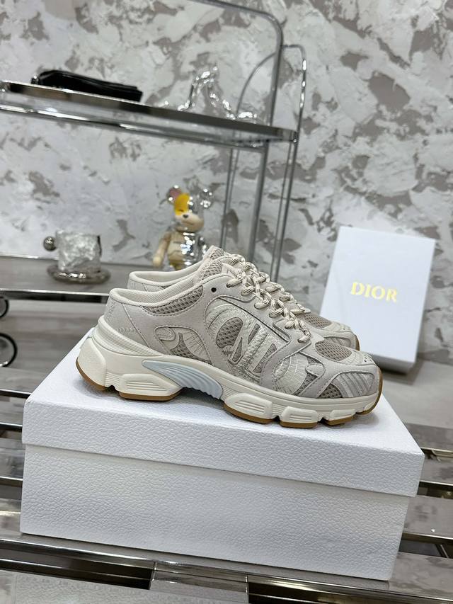dior Chrono Dior Dad Shoes High Version. Original Development Of New Tpu Film