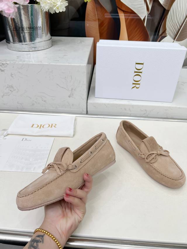 dior Dior Spring And Summer New Ultra-Light Jelly Series Loafers The New Layo