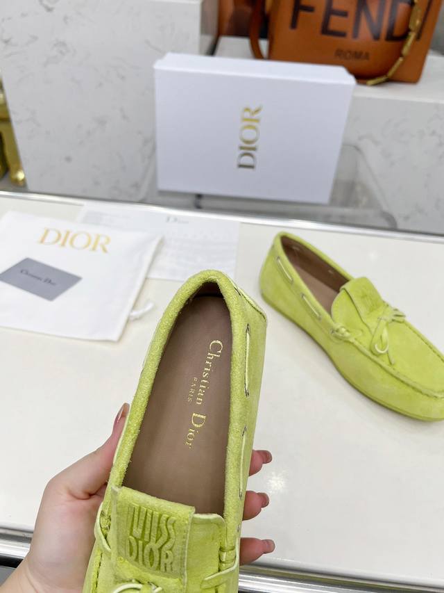 dior Dior Spring And Summer New Ultra-Light Jelly Series Loafers The New Layo