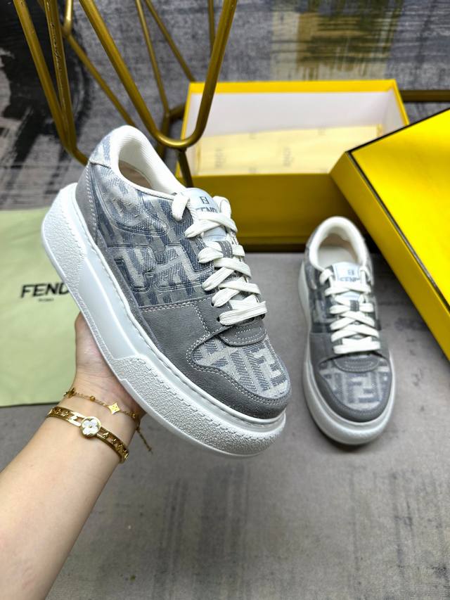 Factory P Price Women's Clothing Women's Shoes Sports Original Fendi Match Lace-