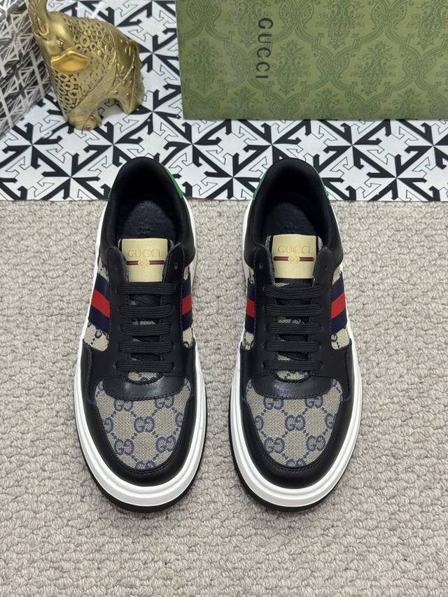 gucc*Gucci Classic Casual Fashion Men's Shoes. Popular Style. Simple And Eleg