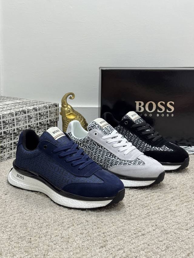 bos Men's Boutique Boss Sports Men's Shoes This Model Is The Official Flagshi