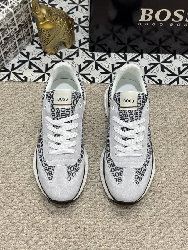 bos Men's Boutique Boss Sports Men's Shoes This Model Is The Official Flagshi