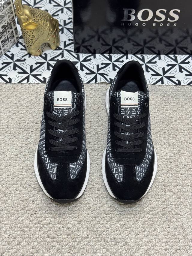 bos Men's Boutique Boss Sports Men's Shoes This Model Is The Official Flagshi
