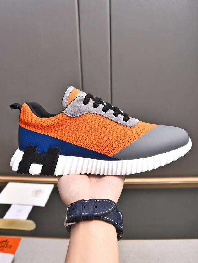hermes Fe New Arrival~New Bouncing Sneakers Are The Most Comfortable Shoes Of