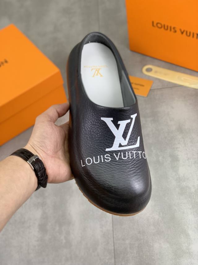 Factory P Price P Real Price Louls Vultton Louis Vuitton New Half-Slip Men's Sho
