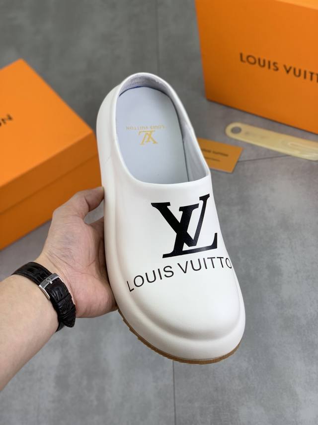 Factory P Price P Real Price Louls Vultton Louis Vuitton New Half-Slip Men's Sho