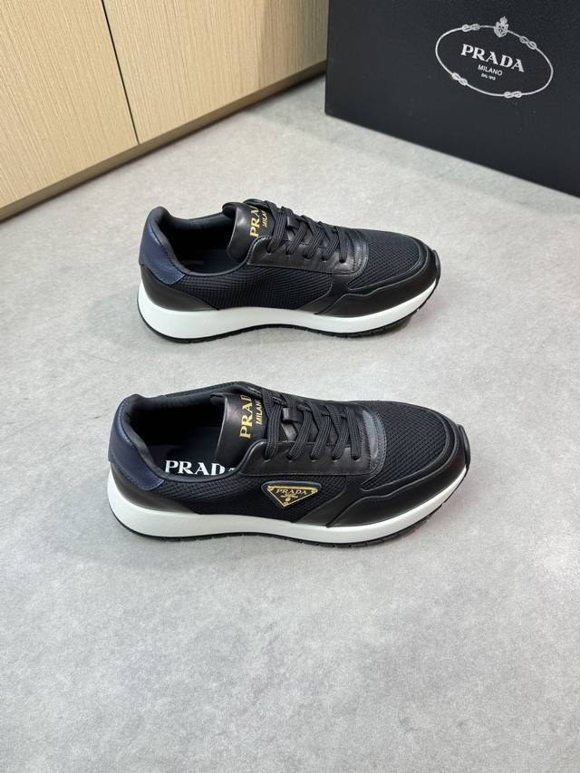 prada - High-End Quality Original Casual Sports Shoes - Upper Made Of Nappa C