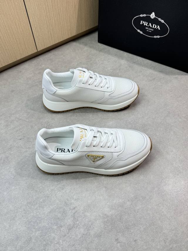 prada - High-End Quality Original Casual Sports Shoes - Upper Made Of Nappa C