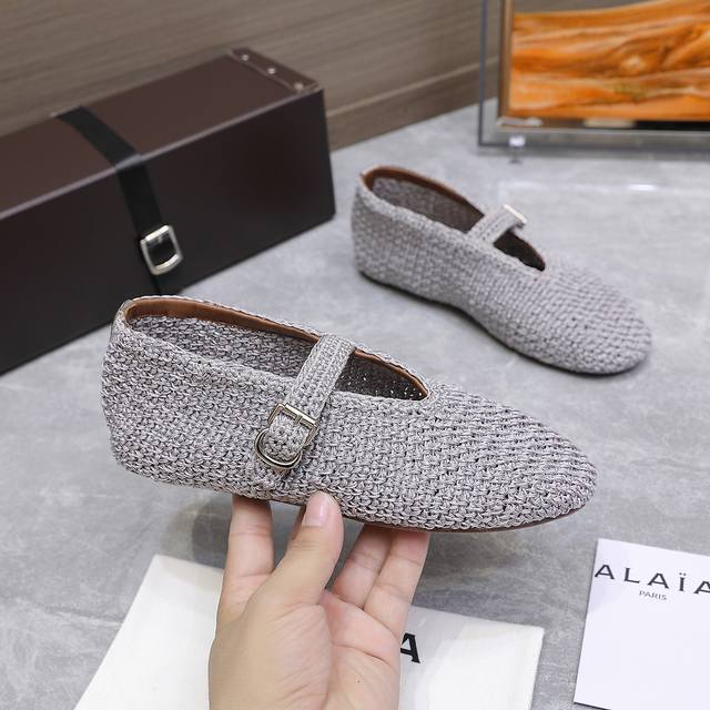 alaia Alaia 25 Spring And Summer's Latest Woven Ballet Flats The King Of Tail