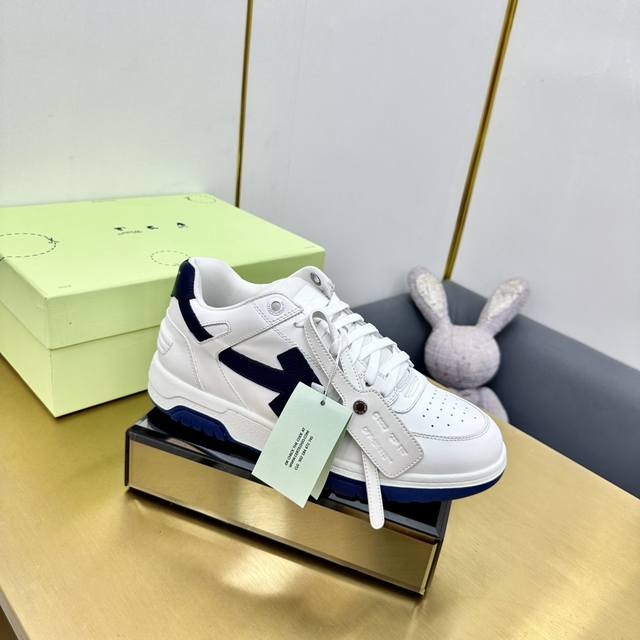 Factory Price Pp Off-White's New Style Lace-Up Sneakers With Arrow-Patterned Des
