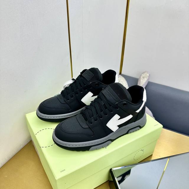 Factory Price Pp Off-White's New Style Lace-Up Sneakers With Arrow-Patterned Des