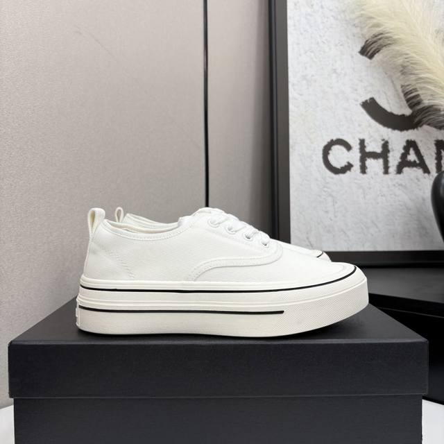 chanel Chanel Four Seasons Shoes Canvas Sneakers Are Available In Large Quant