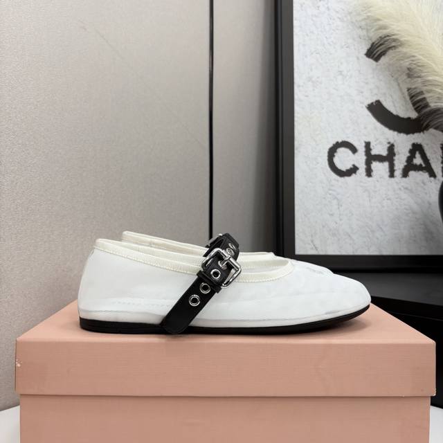 miumiu Miu Miu New Transparent Mesh Ballet Mary Jane Single Shoes Series Is N