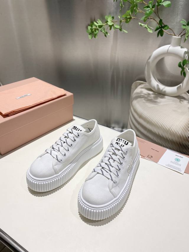 Factory Price Pp Single Shoes Slippers Miu Miu 2025 Spring And Summer Catwalk Bi