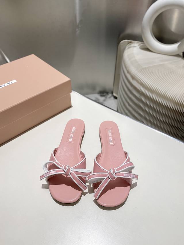 Factory Price P Miumiu2025 New Sandal Series Fashionable And Stylish Summer Cool