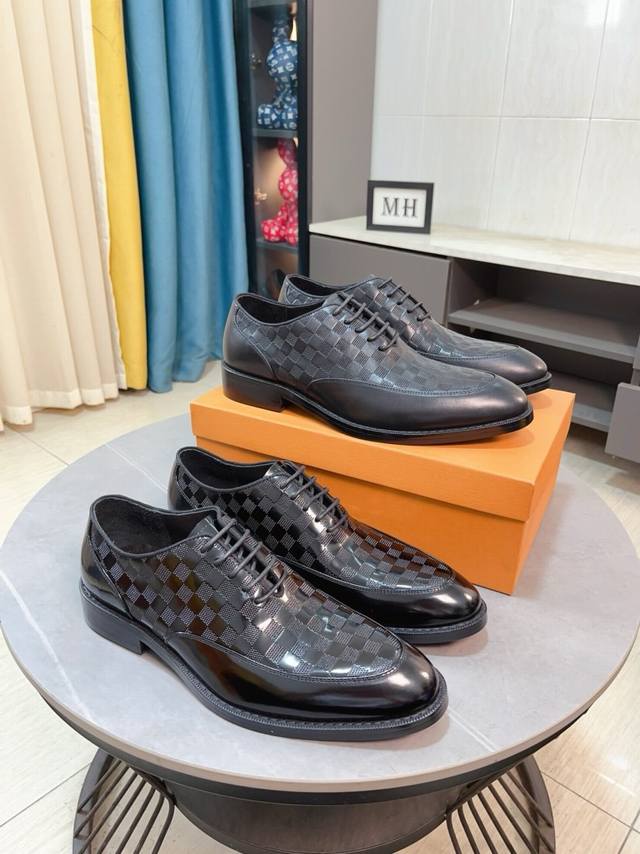 Factory Price P Lv Louis Vuitton Popular Casual Leather Shoes Fashionable And At