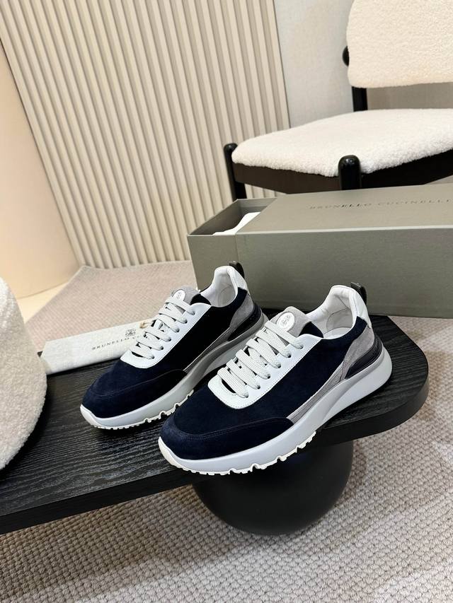 Real Price Brunello Cucinelli 2025Ss New Casual Sports Shoes Are Shipped. New Ma