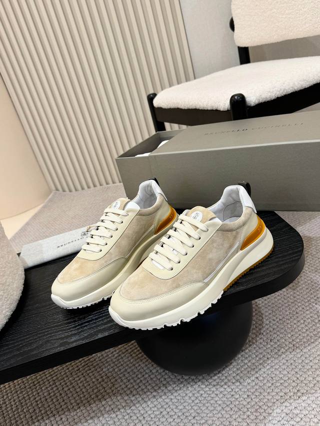 Actual Price Brunello Cucinelli 2025Ss New Casual Sneakers Are Shipped. New Mate