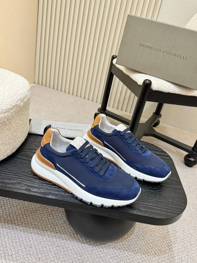 Actual Price Brunello Cucinelli 2025Ss New Casual Sneakers Are Shipped. New Mate