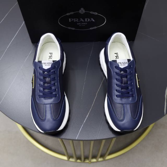 prada - High-End Quality Original Casual Sports Shoes - Upper Made Of Nappa C