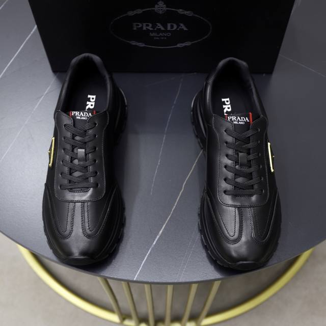 prada - High-End Quality Original Casual Sports Shoes - Upper Made Of Nappa C