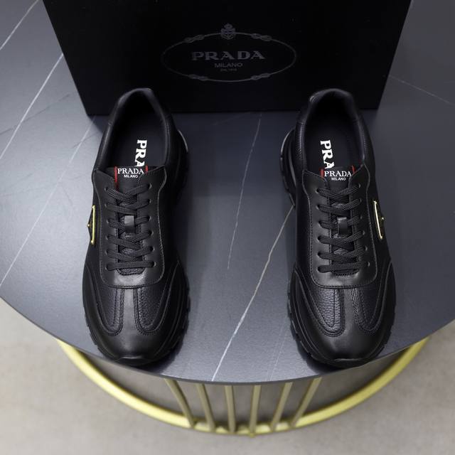 prada - High-End Quality Original Casual Sports Shoes - Upper Made Of Nappa C