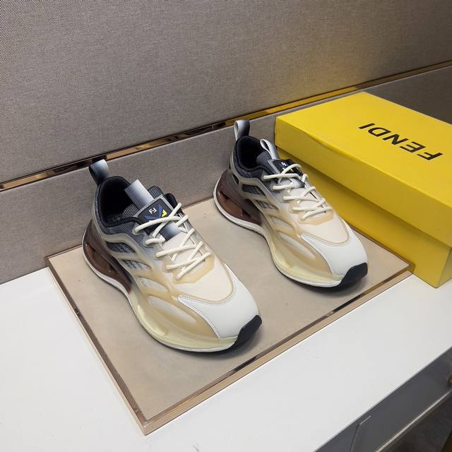 Factory Price Pp Fen Men's Casual Shoes 2025Z Cabinet Simultaneous Sale Size: 39