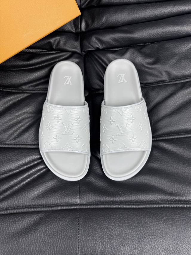 38-45 Louis V* High-End Boutique Luxury Slippers 1:1 High-End Quality Leisure