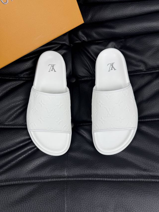 38-45 Louis V* High-End Boutique Luxury Slippers 1:1 High-End Quality Leisure