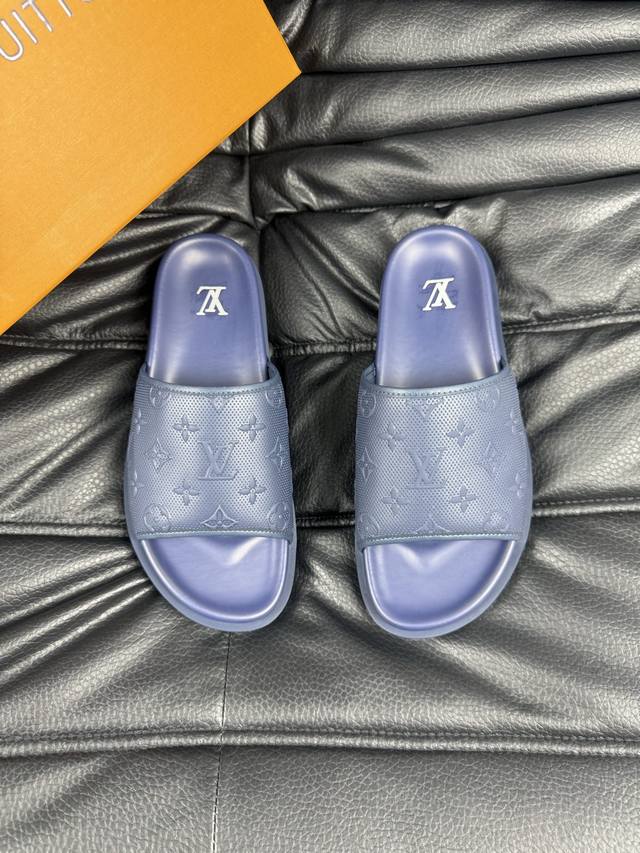 38-45 Louis V* High-End Boutique Luxury Slippers 1:1 High-End Quality Leisure