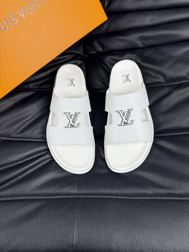 38-45 Louis V* High-End Boutique Luxury Slippers 1:1 High-End Quality Leisure