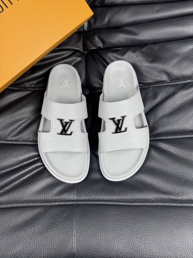 38-45 Louis V* High-End Boutique Luxury Slippers 1:1 High-End Quality Leisure