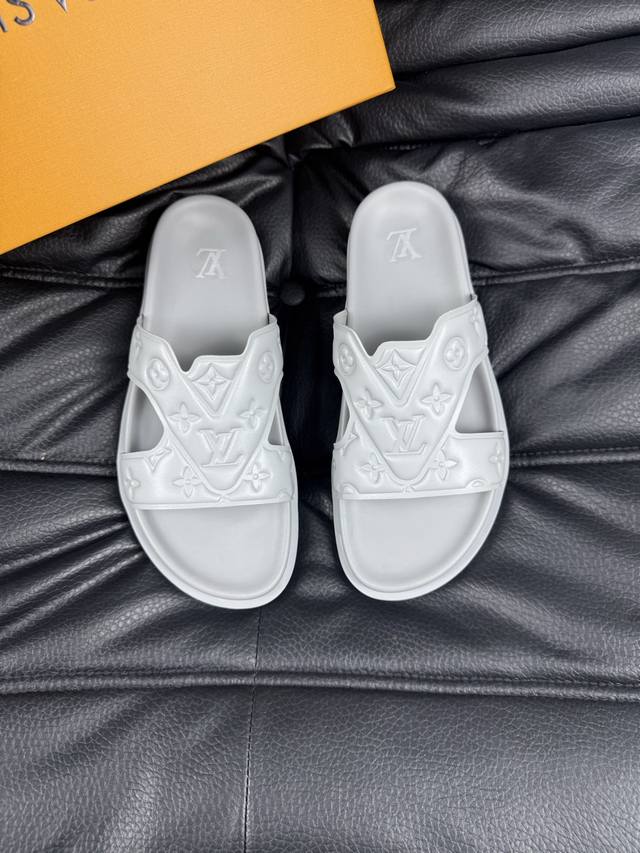 38-45 Louis V* High-End Boutique Luxury Slippers 1:1 High-End Quality Leisure