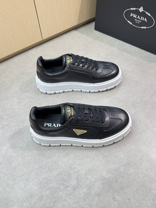 prada Prada - High-End Quality Original Casual Sports Shoes - Imported Nappa