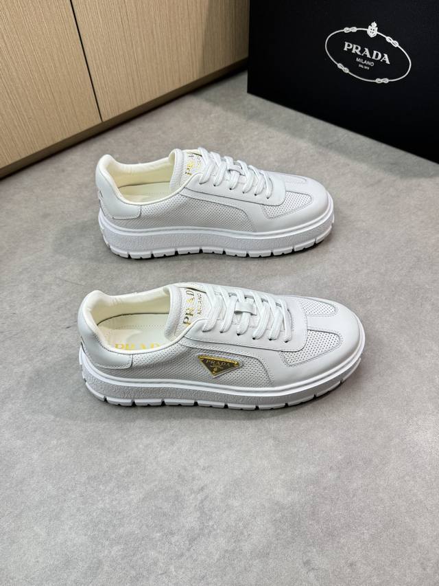prada Prada - High-End Quality Original Casual Sports Shoes - Upper Imported