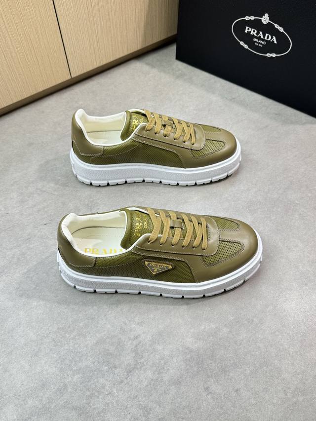 prada - High-End Quality Original Casual Sports Shoes - Upper Imported Nappa