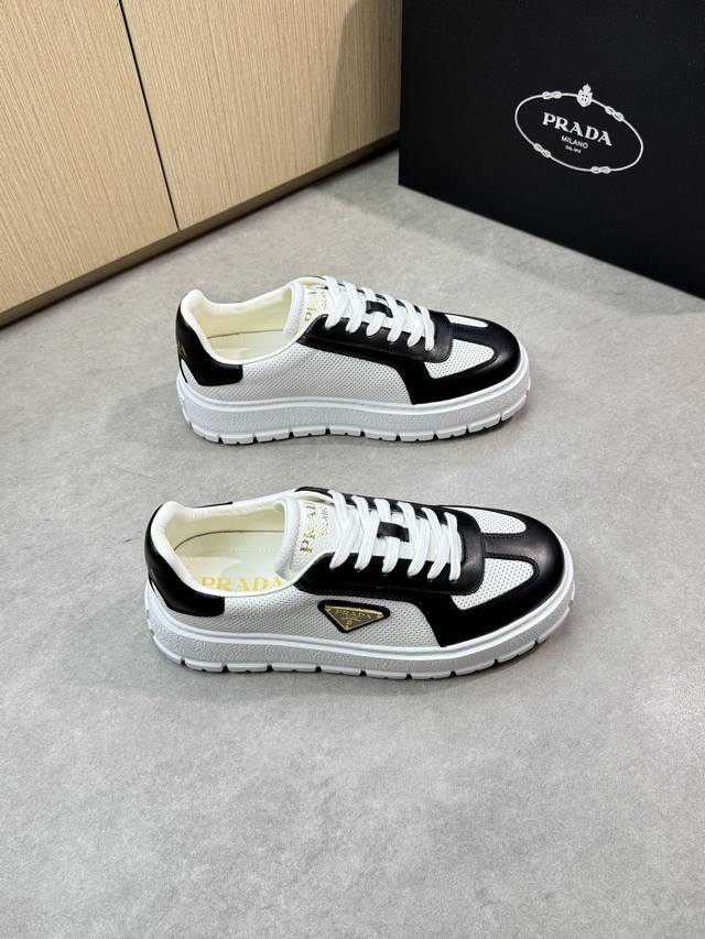 prada - High-End Quality Original Casual Sports Shoes - Upper Imported Nappa