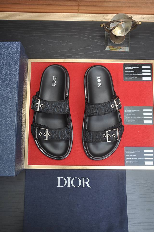 Factory Price P Dior Dior Market's Highest Version Of Slippers New Christian Dio