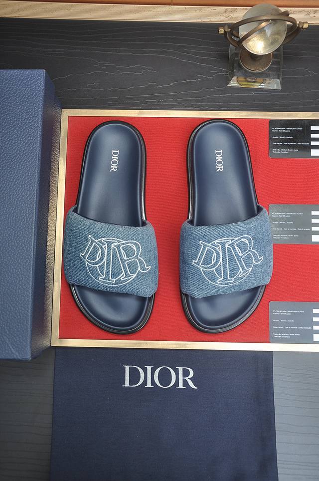 Factory Price P Dior Dior Market's Highest Version Of Slippers New Christian Dio
