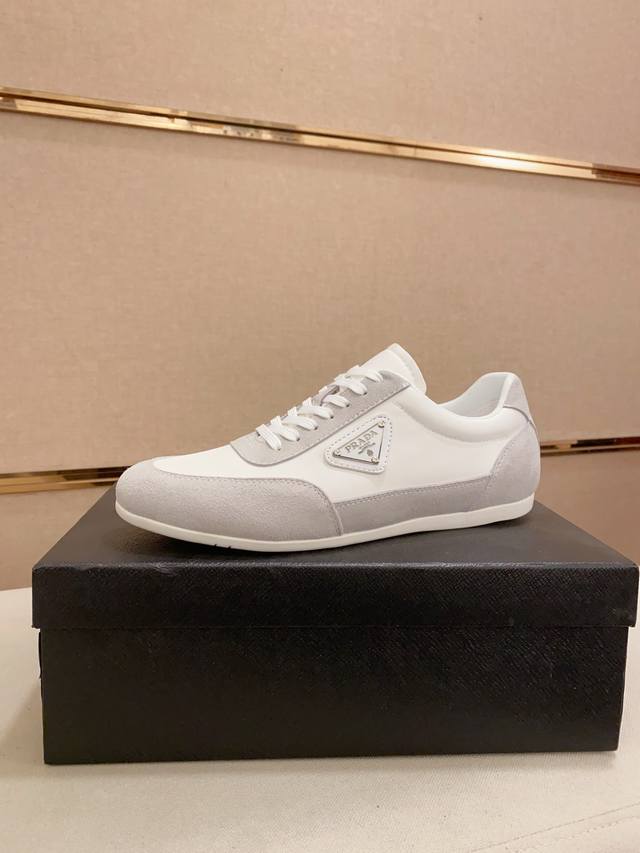 Prada's Latest Casual And Fashionable Men's Shoes, Popular Style, Simple And Ele