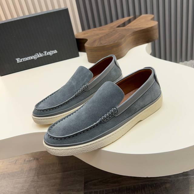 ermenegildo Zegna's New Garonne Flex Is A Rare Slip-On Shoe. It Uses Imported