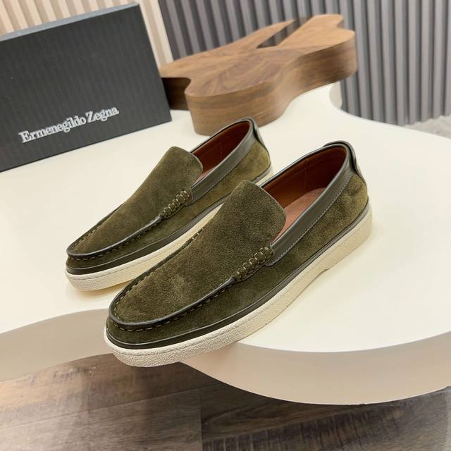 ermenegildo Zegna's New Garonne Flex Is A Rare Slip-On Shoe. It Uses Imported