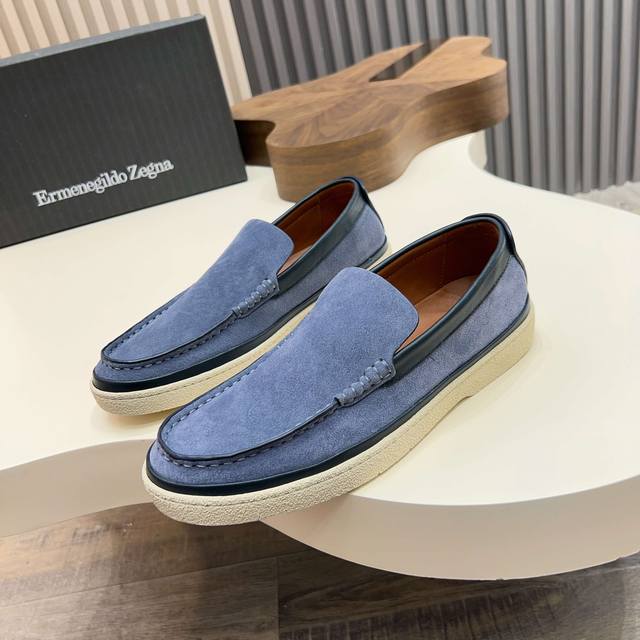 ermenegildo Zegna's New Garonne Flex Is A Rare Slip-On Shoe. It Uses Imported